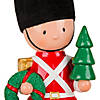 National Tree Company First Traditions&#8482; 11" Christmas Soldier with Wreath and Tree Image 2