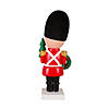 National Tree Company First Traditions&#8482; 11" Christmas Soldier with Wreath and Tree Image 4