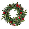National Tree Company, First Traditions&#8482; 24" Scotch Creek Fir Pre-Lit Wreath Image 1