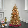 National Tree Company First Traditions&#8482; 4.5 ft. Arcadia Cashmere Pine Tree with Clear Lights Image 1