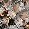 National Tree Company First Traditions&#8482; 6 ft. Acacia Medium Flocked Tree with Clear Lights Image 2