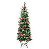 National Tree Company First Traditions&#8482; 6 ft. Virginia Pine Slim Tree Image 1