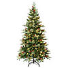 National Tree Company First Traditions&#8482; 6 ft. Virginia Pine Tree with LED Lights Image 1