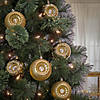 National Tree Company First Traditions&#8482; 6 Piece Shatterproof Glittering Gold Ornaments Image 1