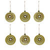 National Tree Company First Traditions&#8482; 6 Piece Shatterproof Glittering Gold Ornaments Image 4