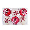 National Tree Company First Traditions 6 Piece Shatterproof Snowflake Ornaments Image 1