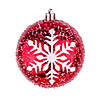 National Tree Company First Traditions 6 Piece Shatterproof Snowflake Ornaments Image 4