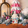 National Tree Company First Traditions&#8482; 8" Santa Cake House with Lights Image 1