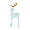 National Tree Company First Traditions&#8482; 9" Woodgrain Reindeer Decor, Blue Image 3