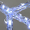 National Tree Company LED Light Ice Crystal Snowflakes, Set of 2 Image 1
