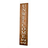 National Tree Company Unwelcome Porch Sign, 39 in. Natural Color Image 3