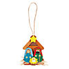 Nativity Christmas Ornament Craft Stick Craft Kit - Makes 12 Image 1