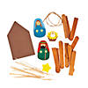 Nativity Christmas Ornament Craft Stick Craft Kit - Makes 12 Image 1