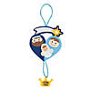 Nativity Family Heart Ornament Craft Kit - Makes 12 Image 1