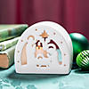 Nativity Scene Dome Votive Candle Holders - 3 Pc. Image 1