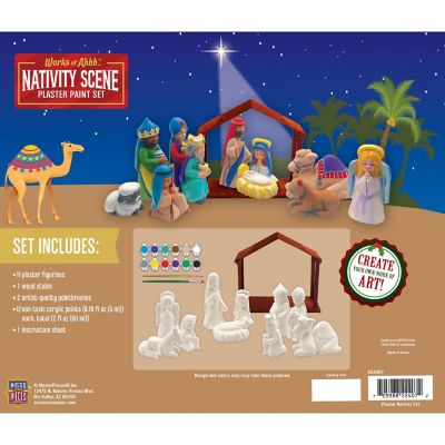 Nativity Scene - Plaster Figurine Paint Set Image 3