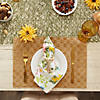 Natural Basketweave Rectangle Woven Placemat (Set Of 4) Image 4