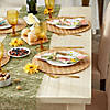 Natural Basketweave Round Woven Placemat (Set Of 4) Image 2