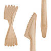 Natural Birch Eco-Friendly Disposable Dinner Knives (250 Knives) Image 1