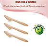 Natural Birch Eco-Friendly Disposable Dinner Knives (250 Knives) Image 3