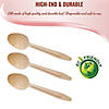 Natural Birch Eco Friendly Disposable Dinner Spoons (250 Spoons) Image 3