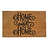 Natural Coir Rectangular "Home Sweet Home" Doormat 18" x 30" Image 1