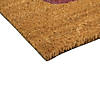 Natural Coir "Smile" Outdoor Rectangular Doormat 18" x 30" Image 4