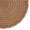 Natural Lattice Woven Polyester Round Placemat (Set Of 6) Image 3