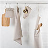 Natural Solid Chambray Dishtowel (Set Of 3) Image 2