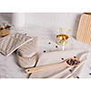Natural Solid Chambray Dishtowel (Set Of 3) Image 3