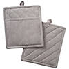Natural Solid Chambray Potholder (Set Of 2) Image 1