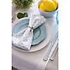 Natural Solid Chambray Tablecloth 60X84 Image 2