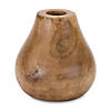 Natural Wood Bud Vase (Set Of 3) 5"H Wood Image 3