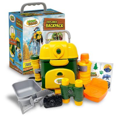 Nature Bound Explorer Backpack &amp;#8211; 9pc Adventure Gear, Binoculars, Flashlight 3+ Image 1