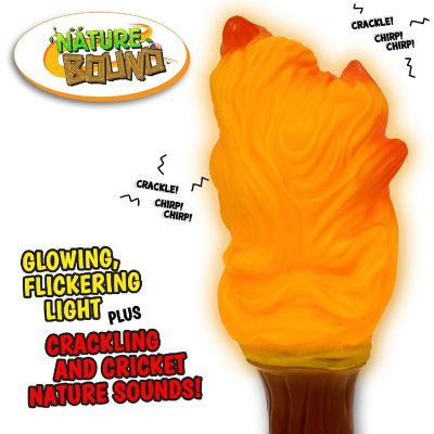 Nature Bound: Glowing Explorer Torch - Handheld Illuminating Toy, Crackling Image 3