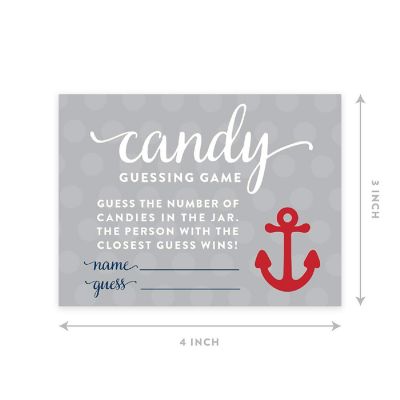 Nautical Baby Candy Guess Gam 30pk Image 2