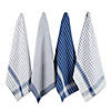 Nautical Blue Basic Dishtowel (Set Of 8) Image 1