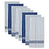 Nautical Blue Basic Dishtowel (Set Of 8) Image 2