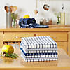Nautical Blue Basic Dishtowel (Set Of 8) Image 3