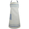 Nautical Blue French Stripe Chef Apron Image 1