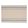 Nautical Blue French Stripe Placemat (Set Of 6) Image 2