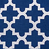 Nautical Blue Lattice Tablecloth 60X104 Image 2