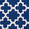 Nautical Blue Lattice Tablecloth 60X84 Image 3