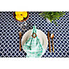 Nautical Blue Lattice Tablecloth 60X84 Image 4