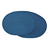 Nautical Blue Oval Pp Woven Placemat (Set Of 6) Image 1