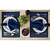 Nautical Blue Pvc Doubleframe Placemat (Set Of 6) Image 3