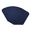 Nautical Blue Solid Wedge Table Placemat (Set Of 6) Image 1