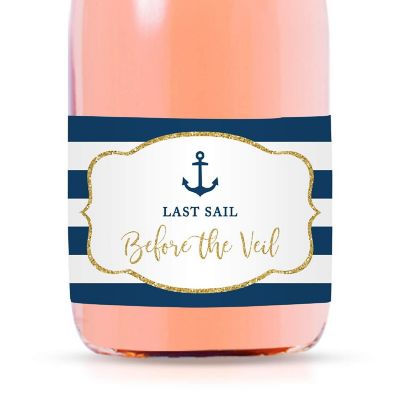 Nautical Navy Bride Crew 5x4in 20pk Image 1