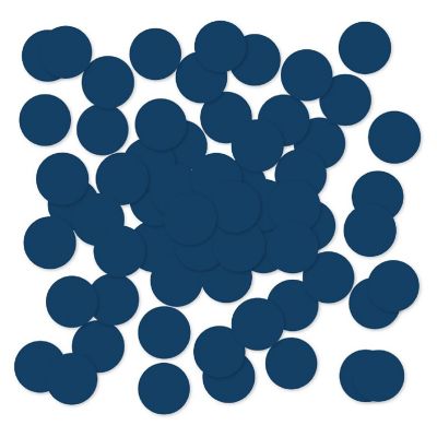 Navy Blue Confetti 180-Pack Image 1