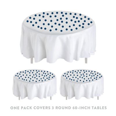 Navy Blue Confetti 180-Pack Image 3